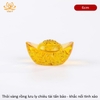 Thỏi Vàng Rồng Lưu Ly Chiêu Tài Tấn Bảo - khắc nổi tinh xảo - kích thước 3.5, 5, 6, 7, 8cm - nguyên khối nặng đặc ruột