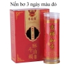 1 Đôi nến trụ 7 ngày, 5 ngày, 3 ngày, 1 ngày bơ thực vật chất lượng cao vỏ trong suốt chịu được nhiệt độ