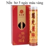1 Đôi nến trụ 7 ngày, 5 ngày, 3 ngày, 1 ngày bơ thực vật chất lượng cao vỏ trong suốt chịu được nhiệt độ