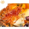 Chậu Lưỡng Long Chầu Nguyệt Chất Liệu Ngọc Lưu Ly MS14
