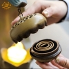 Thác Khói Trầm Hương Như Lai Phật Tổ Dưới Búp Sen Đốt Hương Trầm Hương Vòng