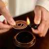 Thác Khói Trầm Hương Như Lai Phật Tổ Dưới Búp Sen Siêu Xịn