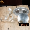 Tháp Madala - Núi Tu Di Bằng Bạc Nguyên Chất Sang Trọng vật phẩm phong thủy mạnh khỏe phúc lộc trường thọ hạnh phúc