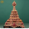 Tháp Madala - Núi Tu Di Bằng Đồng Nguyên Chất quà tặng sếp quà mừng thọ