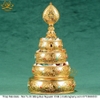 Tháp Madala - Núi Tu Di Không Đế Đỡ, Bằng Bạc Nguyên Chất quà tặng tinh tế quà tặng cao cấp