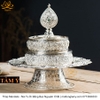 Tháp Madala - Núi Tu Di Bằng Bạc Nguyên Chất vật phẩm phong thủy cầu tài lộc vật phẩm phong thủy chiêu tài