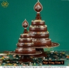 Tháp Madala - Núi Tu Di, Bằng Đồng Đỏ Nguyên Chất, pháp bảo pháp khí phật bồ tát thần thánh
