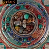 Tháp Madala - Núi Tu Di Màu Xanh Bằng Đồng Nguyên Chất Thiết Kế Đặc Biệt, Sang Trọng TMDL09 giá cả hợp lí
