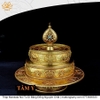 Tháp Madala - Núi Tu Di, Bằng Đồng Nguyên Chất, mạnh khỏe phúc lộc trường thọ hạnh phúc