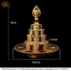 Tháp Madala - Núi Tu Di, Bằng Đồng Nguyên Chất, quà tặng ý nghĩa quà tặng sang trọng