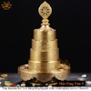 Tháp Madala - Núi Tu Di, Bằng Đồng Nguyên Chất, mạnh khỏe phúc lộc trường thọ hạnh phúc