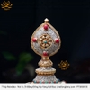 Tháp Madala - Núi Tu Di, Bằng Đồng Nguyên Chất vật phẩm phong thủy may mắn cát tường như ý