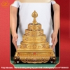 Tháp Madala - Núi Tu Di Bằng Đồng Nguyên Chất cát tường vật phẩm phong thủy như ý