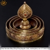 Tháp Madala - Núi Tu Di, Bằng Đồng Nguyên Chất, quà tặng sếp quà mừng thọ