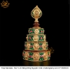 Tháp Madala - Núi Tu Di, Bằng Đồng Nguyên Chất, quà tặng sếp quà mừng thọ