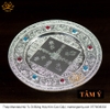 Tháp Madala - Núi Tu Di, Bằng Hợp Kim Cao Cấp Mạ Bạc, quà tặng sếp quà mừng thọ