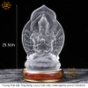 Tượng Phật Chuẩn Đề Bằng Lưu Ly Cao Cấp, mạnh khỏe phúc lộc trường thọ hạnh phúc