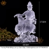 Tượng Phật Quan Âm Tự Tại Bằng Lưu Ly Cao Cấp cát tường vật phẩm phong thủy như ý