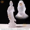 Tượng Phật Quan Thế Âm Bồ Tát(Dáng Đứng) Bằng Lưu Ly Cao Cấp mạnh khỏe phúc lộc trường thọ hạnh phúc