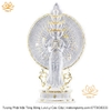 |Cao 34cm| Tượng Phật Quan Âm Nghìn Mắt Nghìn Tay Bằng Lưu Ly Cao Cấp, Sang Trọng TP157