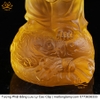 |Cao 19.5cm| Tượng Phật Di Lặc Đứng Bằng Lưu Ly Cao Cấp Thiết Kế Sang Trọng, Siêu Đẹp TP192 xịn