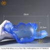 Tượng Phật Dược Sư Và Đế Ngồi Hình Đóa Sen Rời Bằng Lưu Ly Cao Cấp, cát tường vật phẩm phong thủy như ý