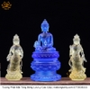 Bộ 23 Tượng 3 Vị Đông Phương Tam Thánh - 8 Vị Bồ Tát - 12 Con Giáp Bằng Lưu Ly Cao Cấp pháp bảo pháp khí phật bồ tát thần thánh