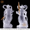 Tượng Hai Vị Hộ Pháp - Vi Đà Tôn Thiên(Cao 14.5cm) Và Quan Công(Cao 17cm) Bằng Lưu Ly Cao Cấp, Thiết Kế Tinh Tế Sang Trọng TP219