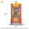 Cuộn Tranh ThangKa Phật Dược Sư Bằng Vải Gấm Cao Cấp hà nội tp hồ chí minh chất lượng cao mật tông