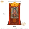 Cuộn Tranh ThangKa Đạo Sư Tông Khách Ba Bằng Vải Gấm Cao Cấp, quà tặng tinh tế quà tặng cao cấp