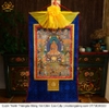 |25 phân loại| Tổng Hợp Cuộn Tranh ThangKa Các Vị Phật - Bồ Tát Mật Tông Bằng Vải Gấm Cao Cấp, Kiểu 2, TCT104
