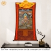 Cuộn Tranh ThangKa Phật Thích Ca Mâu Ni Bằng Vải Gấm Cao Cấp, Kiểu 14, TCT100