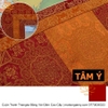 Cuộn Tranh ThangKa Phật Liên Hoa Sinh Bằng Vải Gấm Cao Cấp vật phẩm phong thủy may mắn cát tường như ý