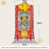 Cuộn Tranh ThangKa Phật Hoàng Thần Tài Bằng Vải Gấm Cao Cấp, hà nội tp hồ chí minh chất lượng cao mật tông