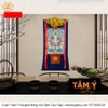 Cuộn Tranh ThangKa Ngài Quan Âm Tứ Thủ Bằng Vải Gấm Cao Cấp, Kiểu 2, TCT66