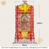 Cuộn Tranh ThangKa Ngài A Di Đà Phật Bằng Vải Gấm Cao Cấp, hà nội tp hồ chí minh chất lượng cao mật tông