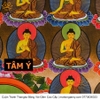 Cuộn Tranh ThangKa Phật Thích Ca Mâu Ni Bằng Vải Gấm Cao Cấp, pháp bảo pháp khí phật bồ tát thần thánh