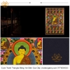 Cuộn Tranh ThangKa Phật Thích Ca Mâu Ni Bằng Vải Gấm Cao Cấp, vật phẩm phong thủy mạnh khỏe phúc lộc trường thọ hạnh phúc