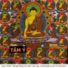 Cuộn Tranh ThangKa Phật Thích Ca Mâu Ni Bằng Vải Gấm Cao Cấp, cầu tài lộc chiêu tài hóa giải vận đen bình an