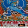 Cuộn Tranh ThangKa Phật Đại Uy Đức Minh Vương Yamatanka Bằng Vải Gấm Cao Cấp, cầu tài lộc chiêu tài hóa giải vận đen bình an