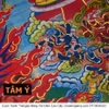 Cuộn Tranh ThangKa Các Vị Phật - Bồ Tát Mật Tông Bằng Vải Gấm Cao Cấp, cầu tài lộc chiêu tài hóa giải vận đen bình an