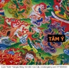 Cuộn Tranh ThangKa Các Vị Phật - Bồ Tát Mật Tông Bằng Vải Gấm Cao Cấp, quà tặng ý nghĩa quà tặng sang trọng