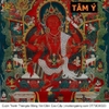 Cuộn Tranh ThangKa Phật Tara Xanh Lục Độ Phật Mẫu Bằng Vải Gấm Cao Cấp, quà tặng quà tân gia quà tặng phong thủy