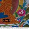 Cuộn Tranh ThangKa Phật Thích Ca Bằng Vải Gấm Cao Cấp, cầu tài lộc chiêu tài hóa giải vận đen bình an