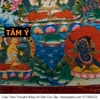 Cuộn Tranh ThangKa Ngài Quan Âm Tứ Thủ Bằng Vải Gấm Cao Cấp, quà tặng tinh tế quà tặng cao cấp