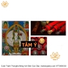 Cuộn Tranh ThangKa Ngài Quan Âm Thiên Thủ Thiên Nhãn Bồ Tát Bằng Vải Gấm Cao Cấp, quà tặng tinh tế quà tặng cao cấp
