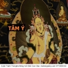 Cuộn Tranh ThangKa Phật Hoàng Thần Tài Bằng Vải Gấm Cao Cấp, quà tặng quà tân gia quà tặng phong thủy