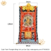 Cuộn Tranh ThangKa Phật Hoàng Thần Tài Bằng Vải Gấm Cao Cấp, hà nội tp hồ chí minh chất lượng cao mật tông