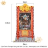 Cuộn Tranh ThangKa Phật Liên Hoa Sinh Bằng Vải Gấm Cao Cấp hà nội tp hồ chí minh chất lượng cao mật tông