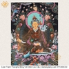 Cuộn Tranh ThangKa Phật Liên Hoa Sinh Bằng Vải Gấm Cao Cấp quà tặng tinh tế quà tặng cao cấp